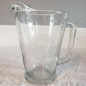 Oakland A's Athletics Glass Pitcher